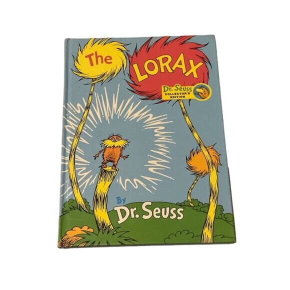 "The Lorax" Book & Plush Bundle By Dr. Seuss - Picture 3 of 9